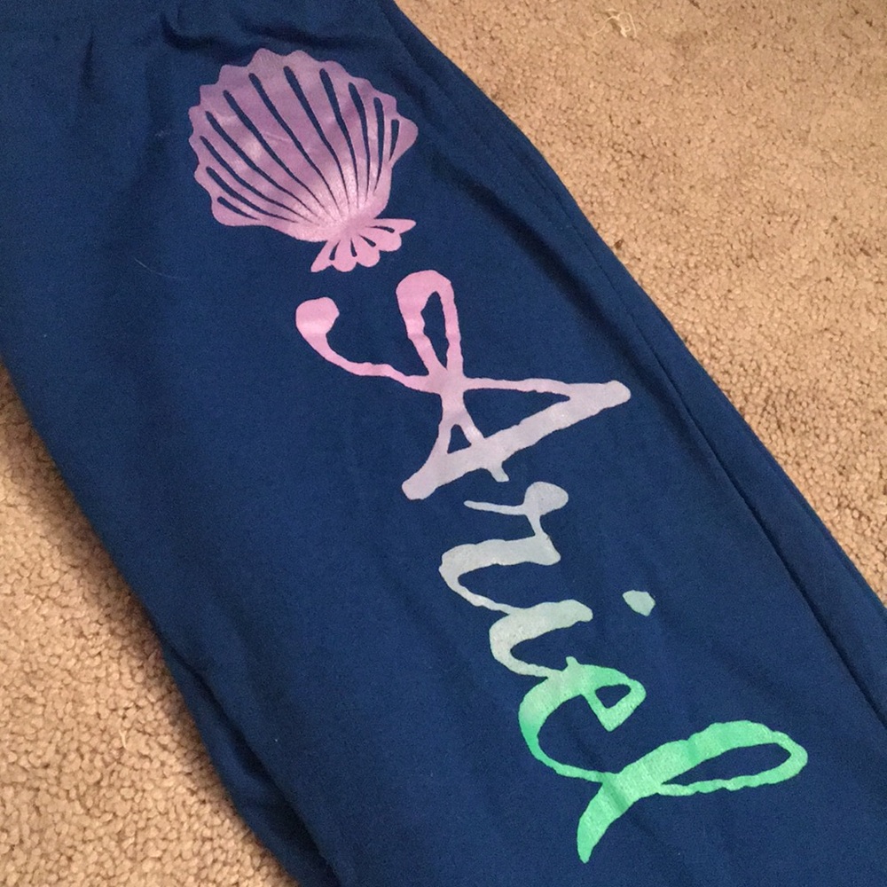 Little Mermaid Sweatpants- Small